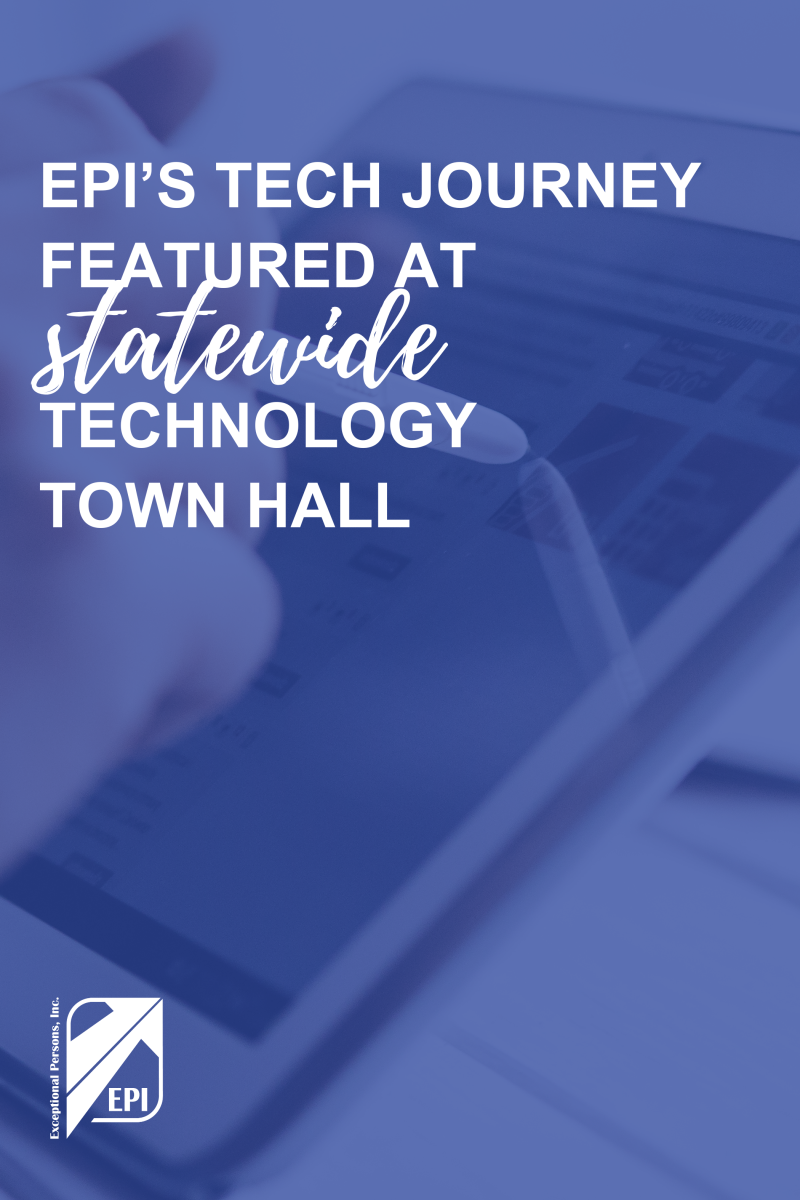 EPI's Tech Journey Featured at Statewide Technology Town Hall
