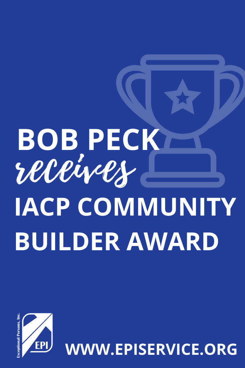 Bob Peck Receives Community Builder Award
