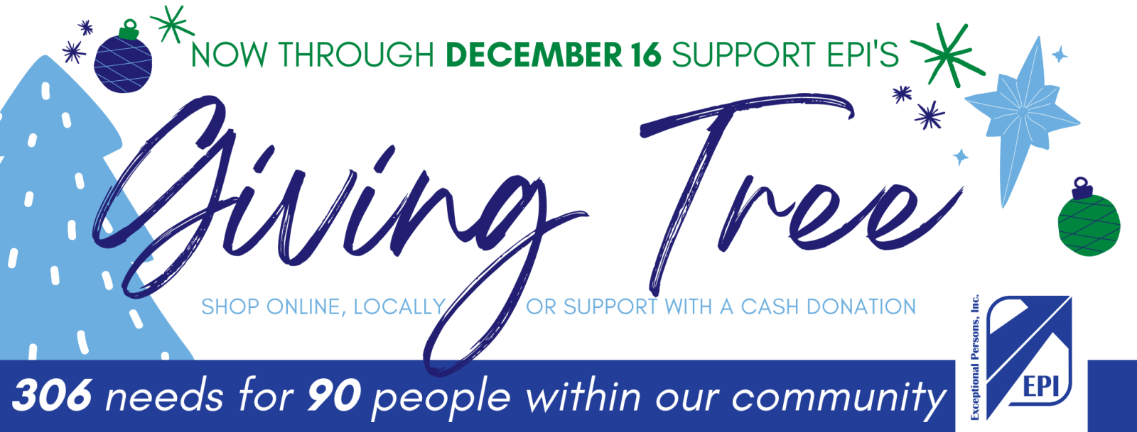 support one of the 309 needs on the giving tree